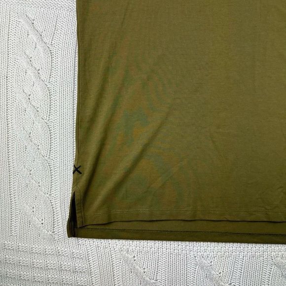 CUTS Clothing Split Hem Pyca Pro Men’s Green T-Shirt size XL - Picture 4 of 9